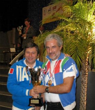 Premiazione Eurosport Tennis con Massimo Vecchi
